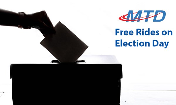 Preview of MTD Offering Free Rides to the Polls on Election Day