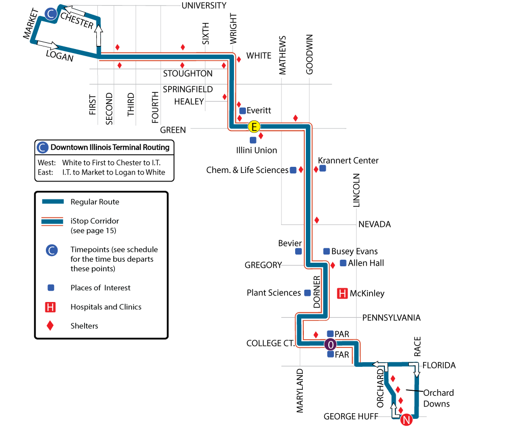 120 Bus Route Schedule 120 Teal: Weekday - Night | Mtd